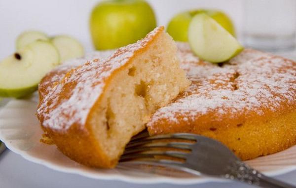 Манник с яблоками — вкус из детства 1