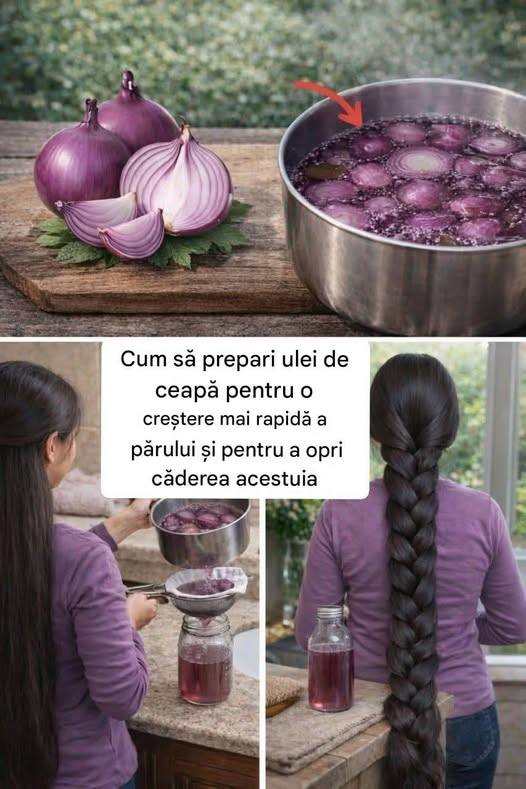 Cum se prepară ulei de ceapă pentru o creștere mai rapidă a părului și pentru a opri căderea părului