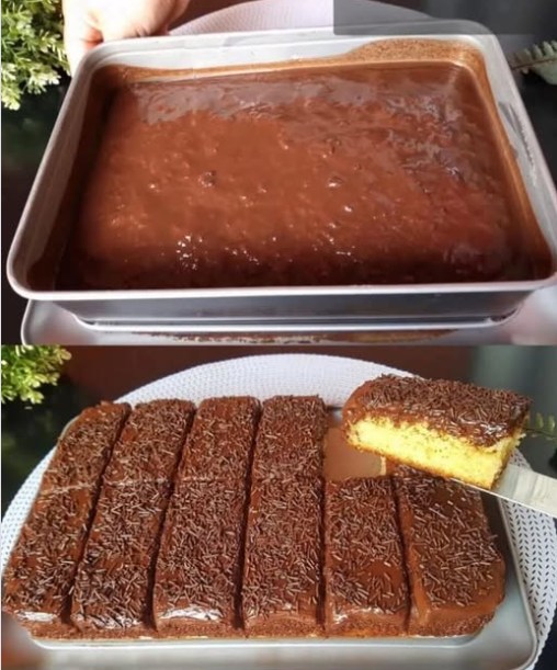 Dacă aveți 2 ouă, lapte și ciocolată, faceți cea mai MOALE PRĂJITURĂ DIN LUME… Se topește în gură, se prepară rapid și ușor, o prăjitură pentru fiecare zi…