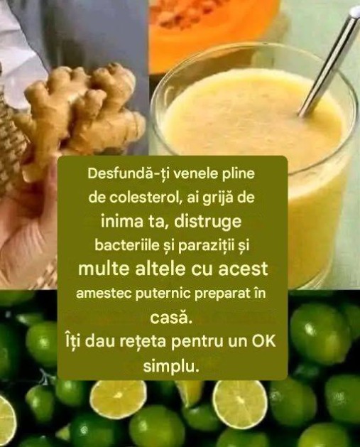 Desfundă-ți venele și previne acumularea de colesterol, protejează-ți inima, distruge bacteriile și paraziții și multe altele cu acest amestec puternic, preparat în casă