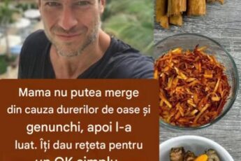 Mama nu putea merge din cauza durerilor de oase și genunchi, apoi l-a luat.