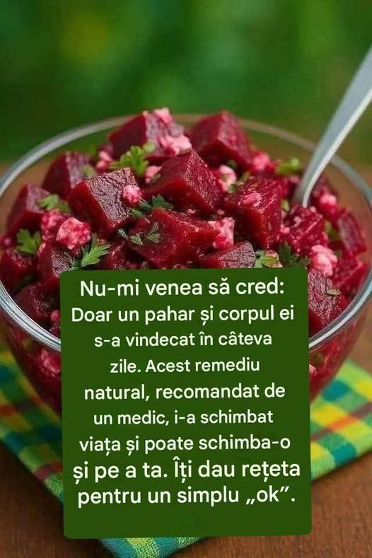 Nu-mi venea să cred: Doar un pahar și corpul ei s-a vindecat în câteva zile. Acest remediu natural, recomandat de un medic, i-a schimbat viața și poate schimba-o și pe a ta.