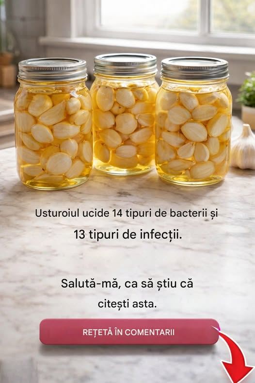 Știați că usturoiul este un antibiotic natural care ajută la combaterea infecțiilor?