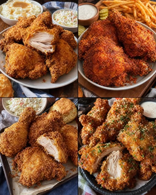 🍗 4 rețete delicioase de pui prăjit – crocante, suculente și perfecte pentru orice poftă