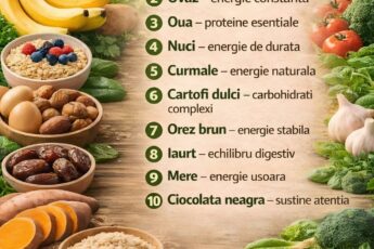 Alimentația corectă – energia ta zilnică începe în farfurie