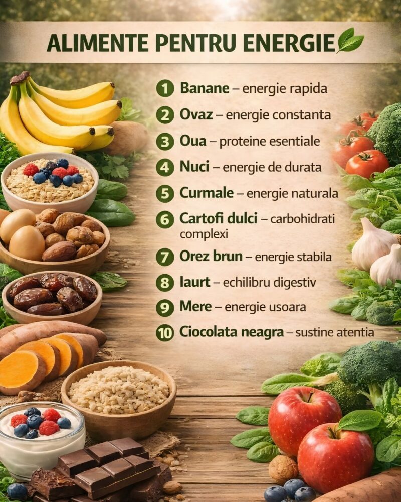 Alimentația corectă – energia ta zilnică începe în farfurie