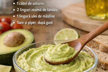 Cremă de avocado – simplă, rapidă și delicioasă