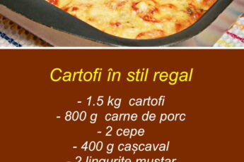 Cartofi în stil regal – crocanți la exterior, fragezi la interior