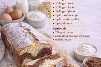 🍰 Chec clasic în linguri – rețetă simplă, pufoasă și rapidă