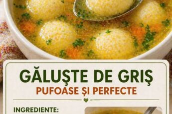 Găluște de griș perfecte – pufoase, ușoare și mereu reușite