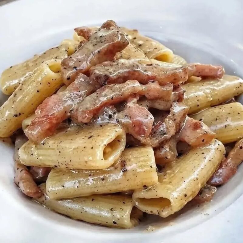 Pasta alla Gricia 🇮🇹 – unul dintre cele mai vechi preparate din Roma, cu gust intens și ingrediente simple