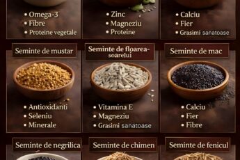Principalii nutrienți din semințe și cum pot fi folosite în alimentație
