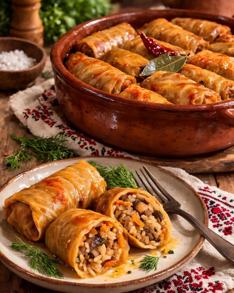 Sarmale de post moldovenești – fragede, aromate și pline de gust