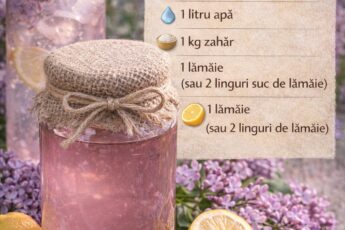 Sirop de liliac – aromat, floral și perfect pentru băuturi de primăvară