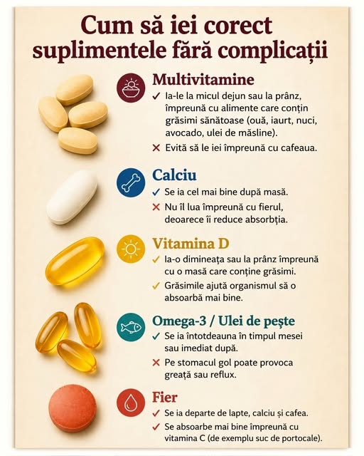 Cum luăm CORECT suplimentele? Mai mult nu înseamnă întotdeauna mai bun!