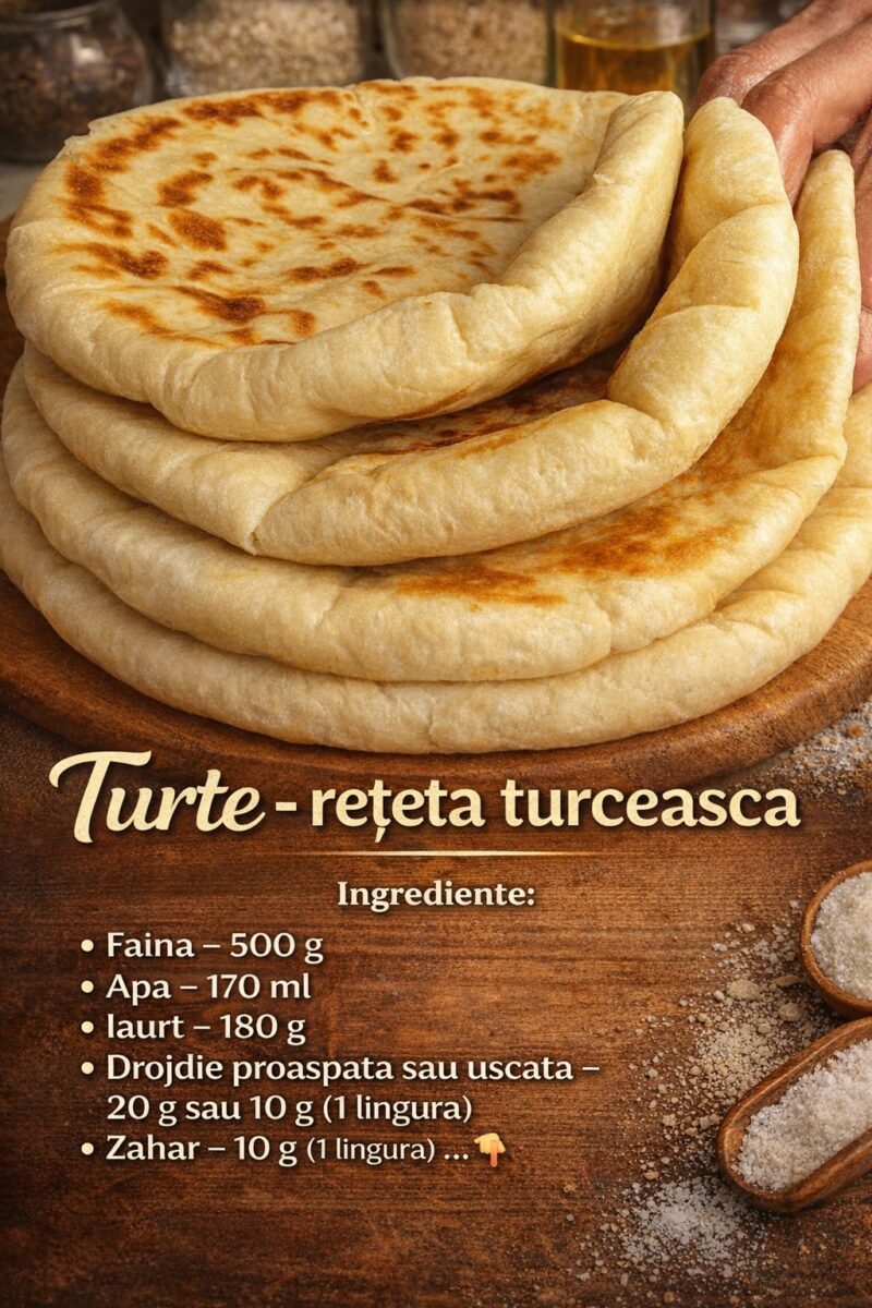 Bazlama- reteta traditionala pentru painea turceasca