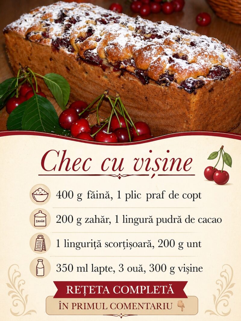 Chec cu vișine🍒