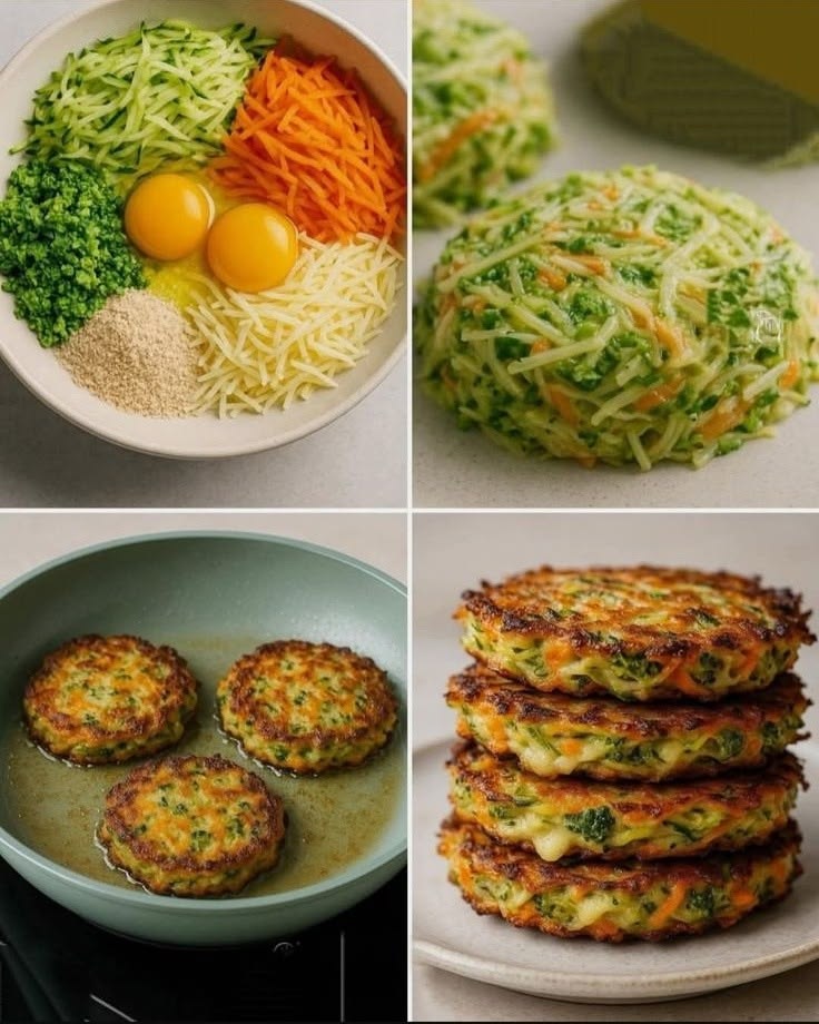 Clătite (turtite) de zucchini și brânză – super crocante, delicioase și 100% sănătoase