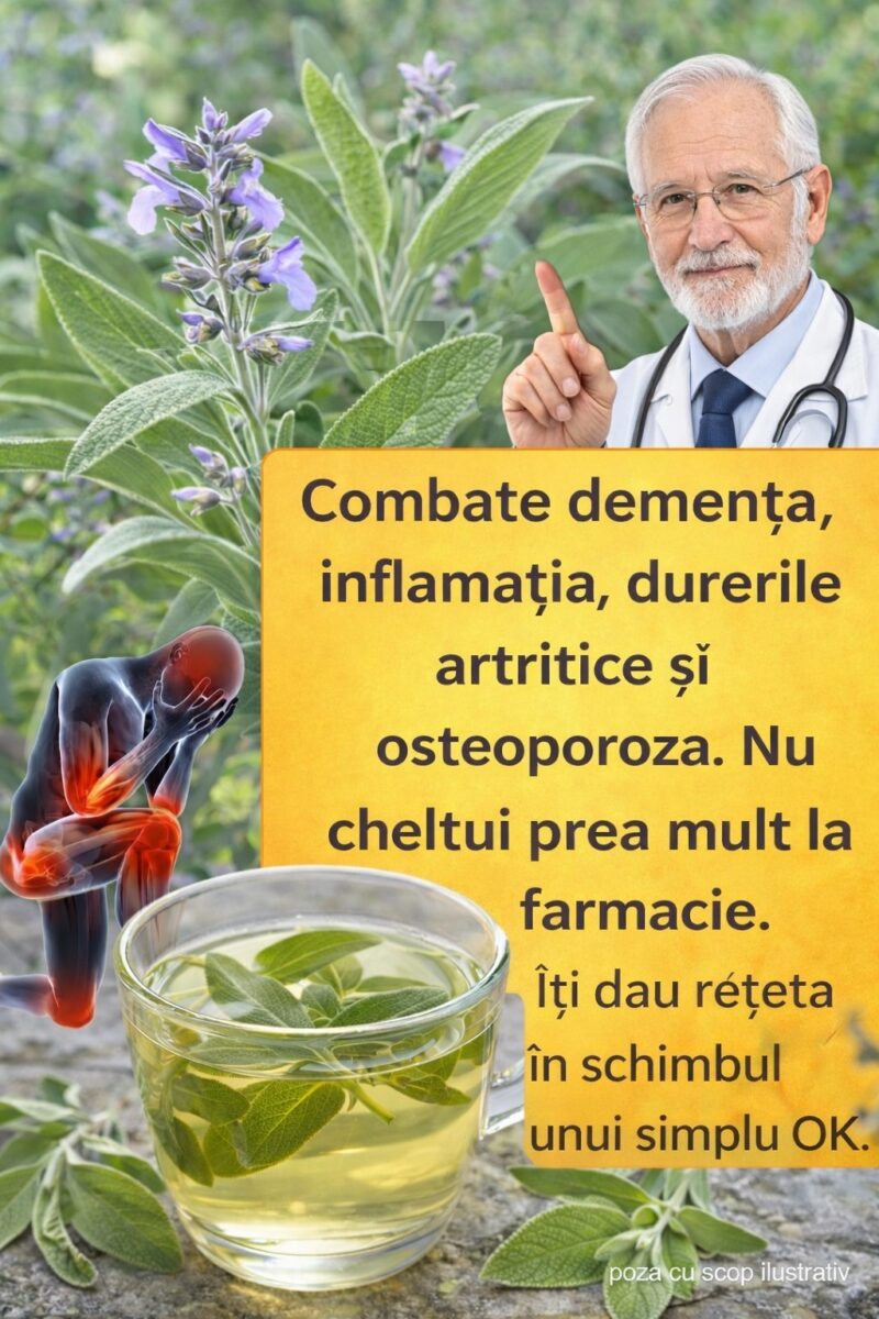 Combate demența, inflamația, durerile artritice si osteoporoza...