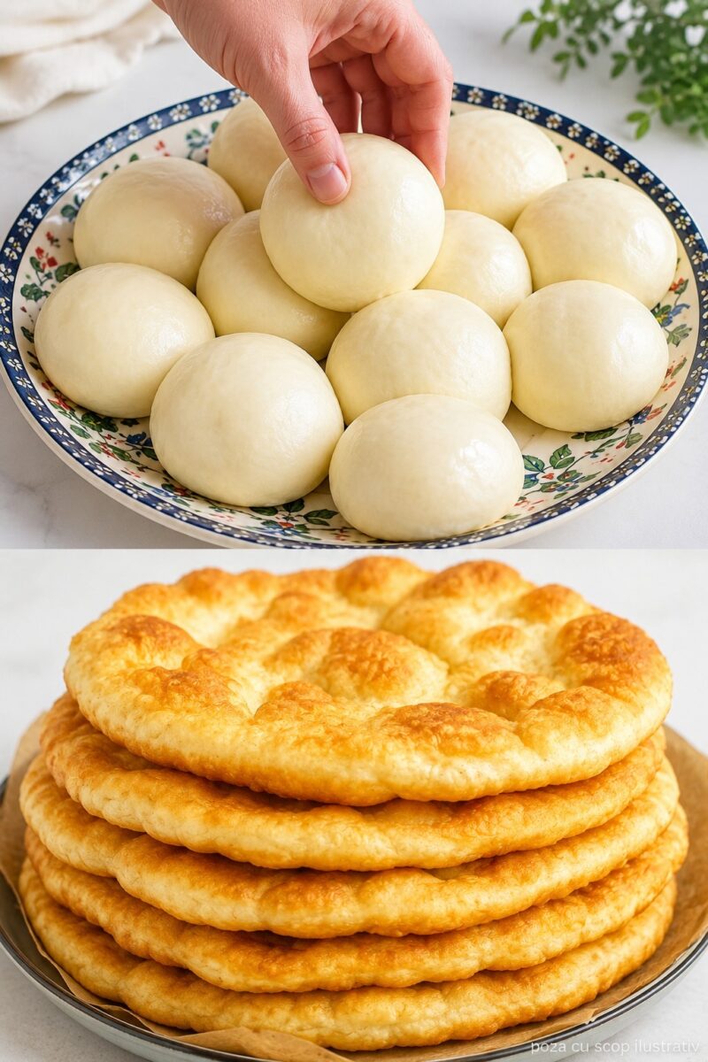 Făină și apă clocotită - Mai bune decât pizza și plăcintele.