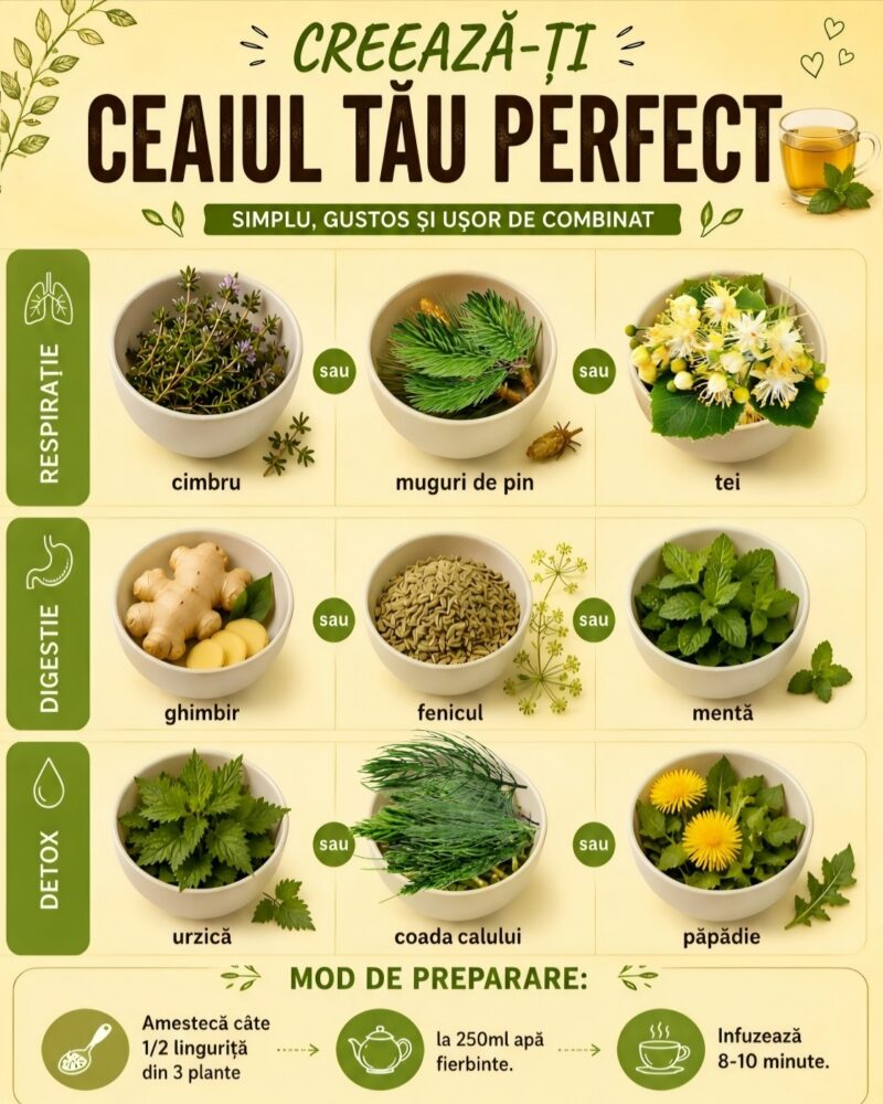 Instrucțiuni pentru "Ceaiul Perfect"
