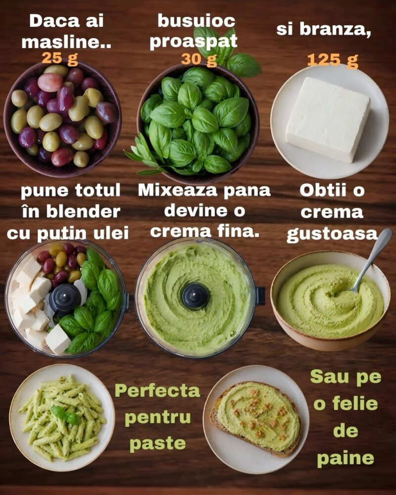 O idee simplă și delicioasă – sos cremos, bogat în nutrienți