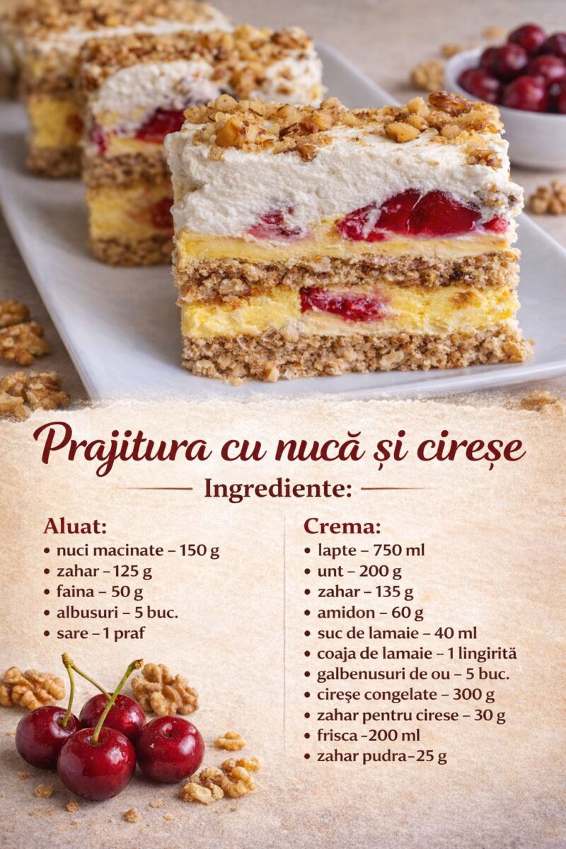 Prajitura Anna- Impresioneaza nu numai prin gustul sau, ci si prin aspectul sau frumos