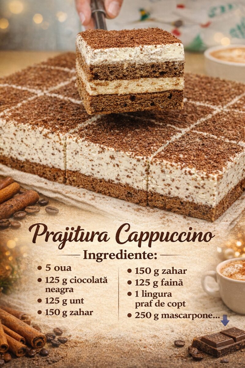 Prajitura Cappuccino- Gustoasa, aromata si usor de preparat