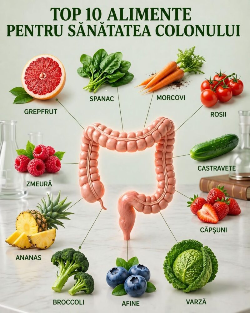Top 10 alimente pentru sănătatea colonului