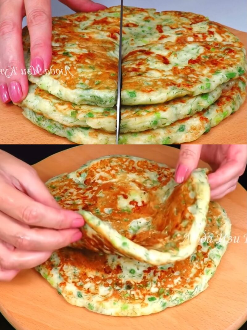 Turte de casă pe bază de chefir – Turte cu ceapă verde, brânză sărată și verdeață – Aveți nevoie de 300g chefir, 150g brânză (cașcaval), 1 ou, 150g făină și […]