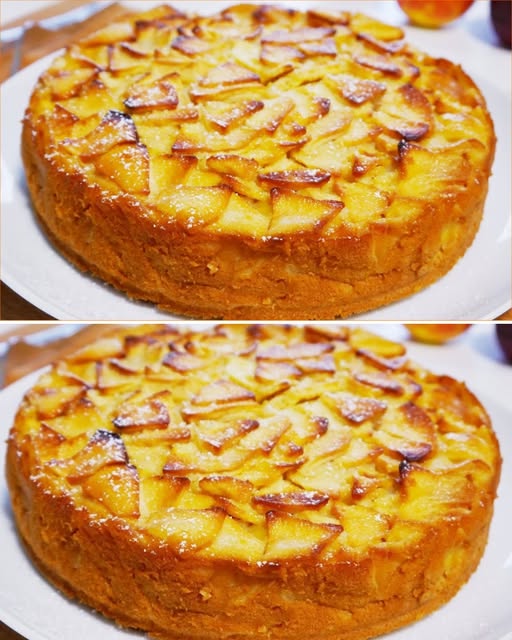 4 Mere și 10 minute pentru această prăjitură delicioasă cu mere❗️ Rețetă de Prăjitură simplă și delicioasă