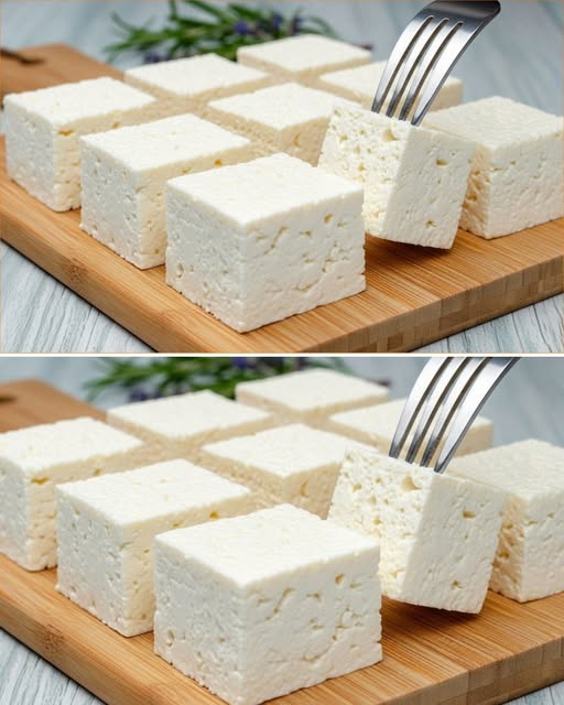 BRÂNZĂ FETA făcută în casă! Mai bine decât cumpărată din magazin! Gata în 10 minute!