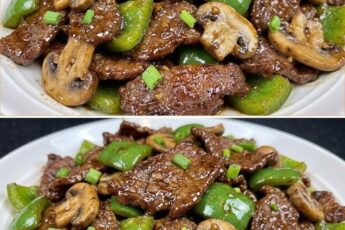 Nimeni nu știe acest secret! Carne suculentă de vită și ardei gras prăjiți!