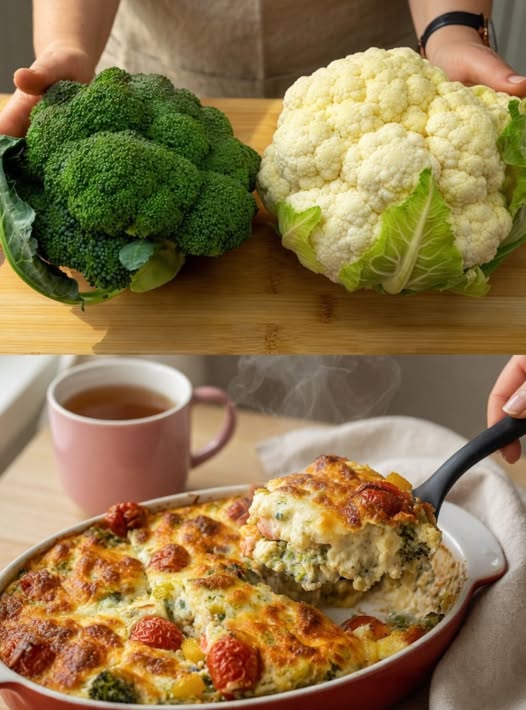 Un prieten din Spania mi-a arătat cum se prepară broccoli și conopidă într-un mod atât de delicios! Iata de ce ai nevoie: