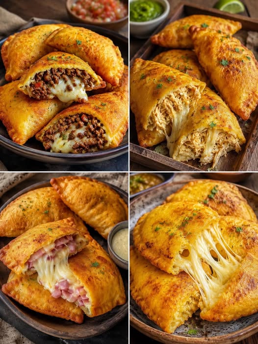 Aceste plăcinte cu brânză aurii, elastice, dispar de pe masă mai repede decât se pot răci