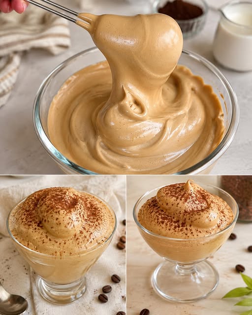 Această cremă de cafea a aruncat în aer internetul - doar 3 ingrediente, și arată ca un desert dintr-o cafenea scumpă