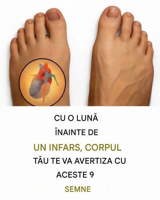 9 Semne de avertizare Corpul tău îți oferă o lună înainte de un atac de cord