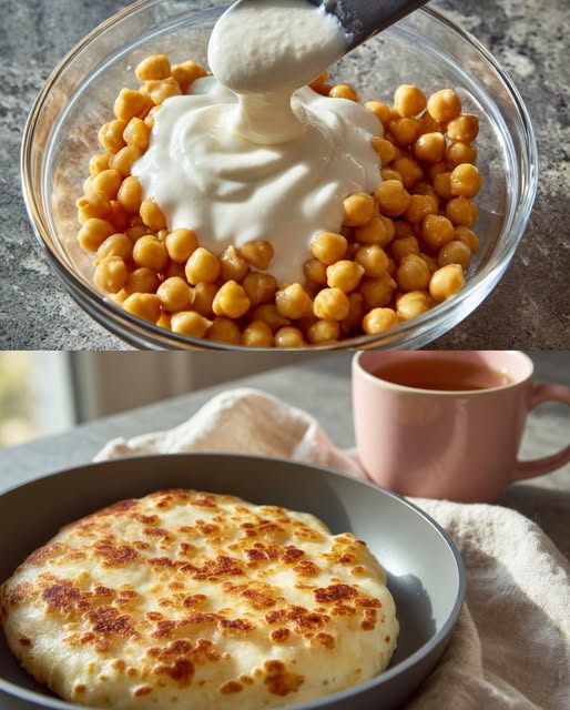 Această pâine cu năut și iaurt trebuie încercat! Este ușor de pregătit, perfect pentru zilele lucrătoare aglomerate sau un răsfăț de weekend. Familia mea o adoră proaspăt scoasă din cuptor!