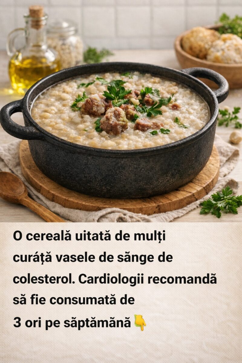 Cereălă uitată de mulți curăță vasele de colesterol.
Cardiologii recomandă să fie consumată de 3 ori pe săptămână.