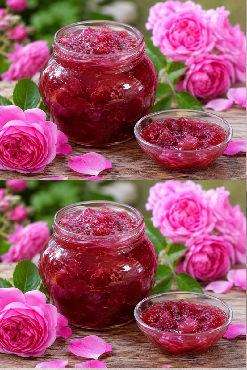 Dulceață de trandafiri ca pe vremuri – parfumată, fină și plină de aromă!