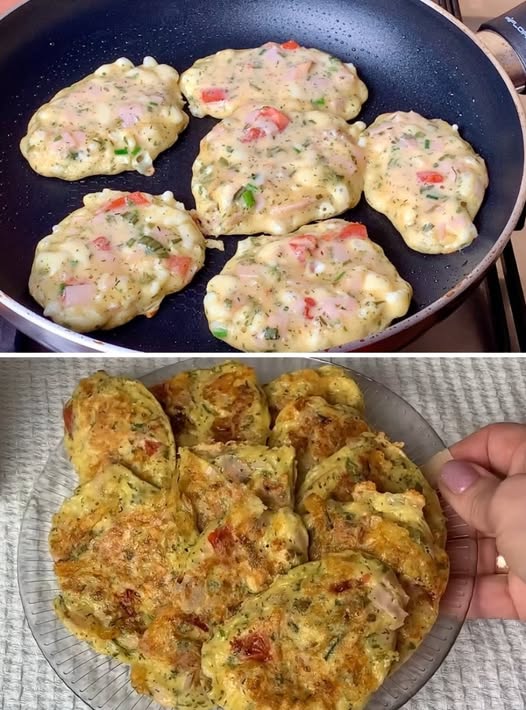 Mic dejun sau cină delicioasă în 5 minute! Cea mai ușoară rețetă pe care o gătesc de 3 ori pe săptămână!