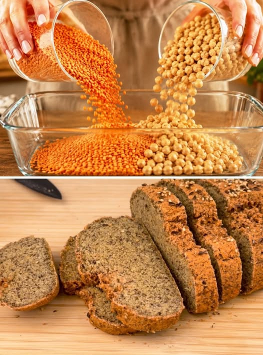 Nu am mai cumpărat pâine de un an! Eu doar amestec năutul și lintea - atât de delicios și sănătos