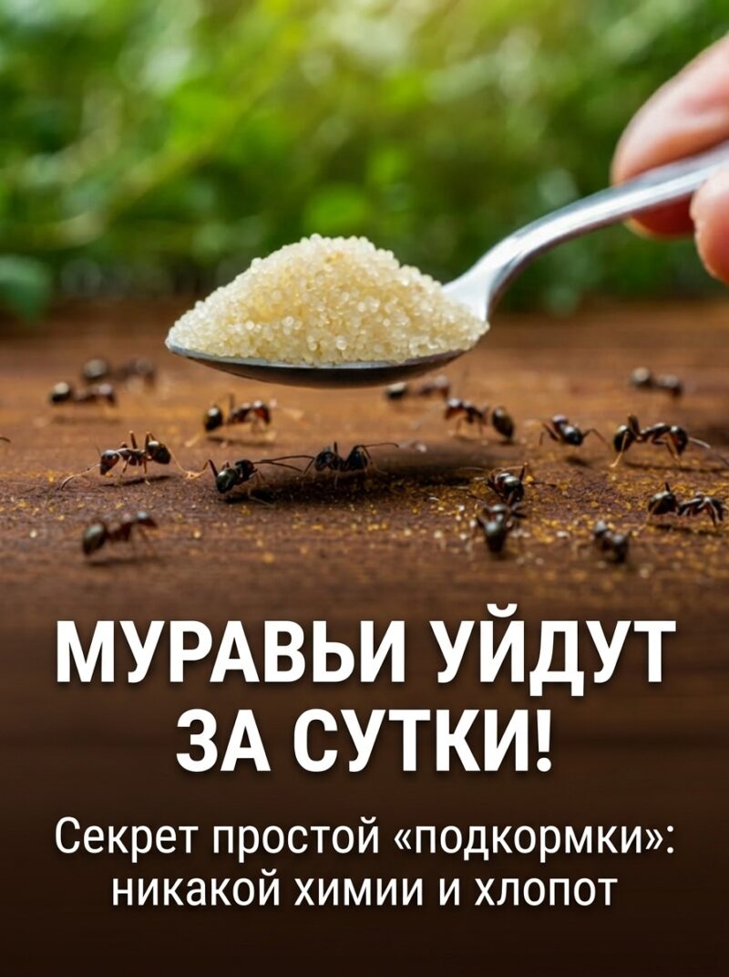 Эффективный способ избавления от муравьев на огороде без химии