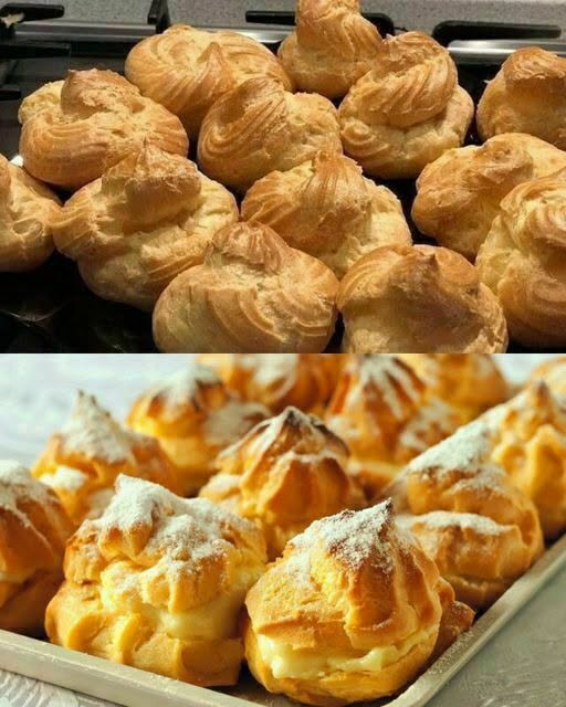 1 ст муки, 4 яйца, 100 г масла для самых простых, но очень вкусных эклеров со сгущенкой👍😋
Заварное тесто я готовлю только по этому рецепту уже очень давно. Это проверенный рецепт, которому я доверяю.