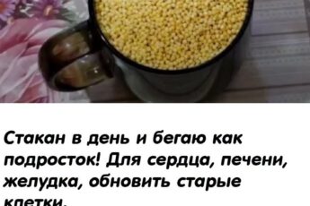Стакан в день и бегаю как подросток! Для сердца, печени, желудка, обновить старые клетки.