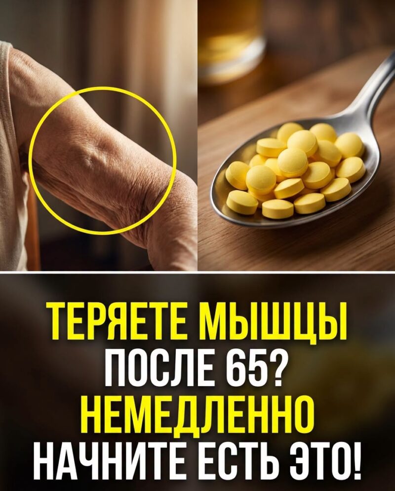 Принимайте это перед сном, чтобы мышцы не ослабевали с возрастом! Всего 4 простых ингредиента помогут сохранить крепость и молодость организма. О том, какие, пишу в комментарии 