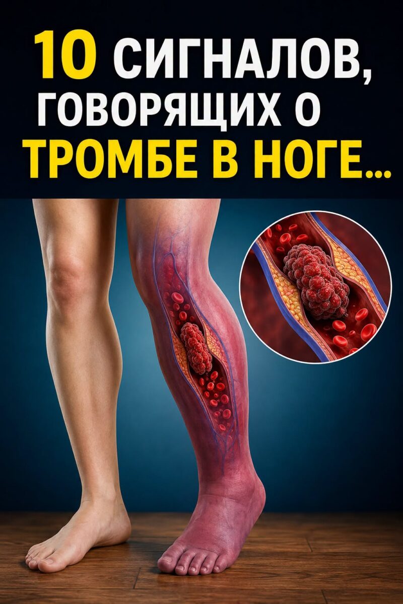 «Эти 9 признаков на ногах способны сохранить вам жизнь – не оставляйте их без внимания!». Подробнее излагаю в первом комментарии ниже…