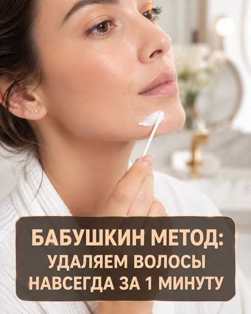 Моя бабушка знает один невероятно простой способ избавиться от нежелательных волосков на лице без капли боли — вот как вы можете его повторить.