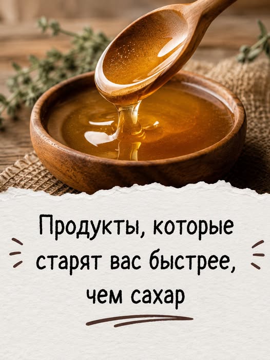 Продукты, которые старят вас быстрее, чем сахар…