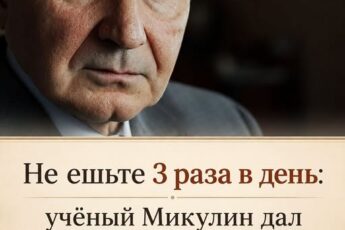 Не ешьте 3 раза в день: учёный Микулин дал 5 советов для здоровья пожилых людей…
